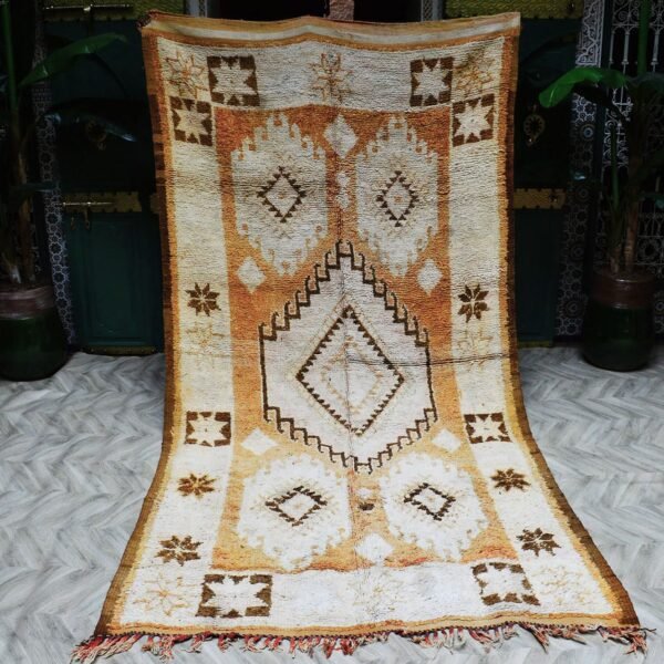 Moroccan rug Hand Berber wool rug Handmade rug 299 x 178 cm