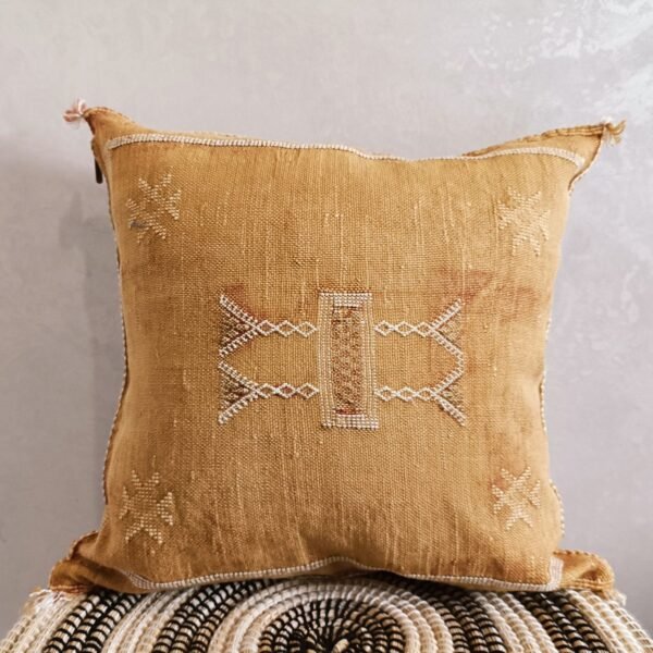 Moroccan Orange Cactus Silk Pillow Cover, - Buy 2 & Get 1 Free - buy 3  Get 2 Free