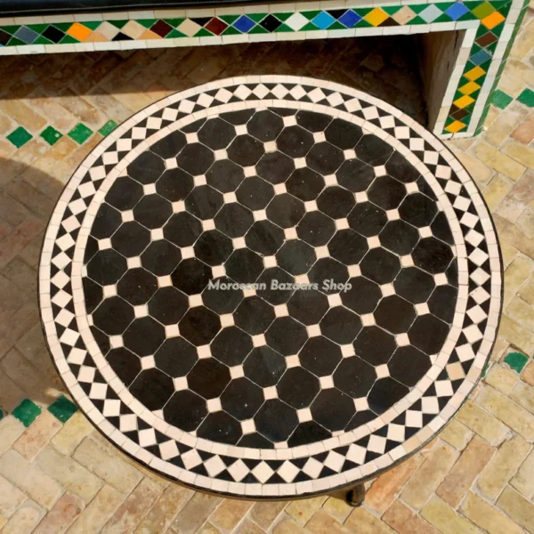 Moroccan Mosaic Table dinner table