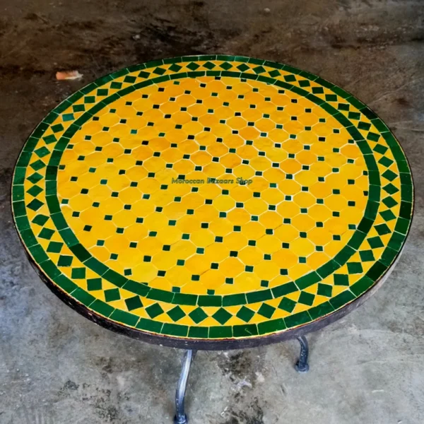 Modern Moroccan Mosaic Table dinner table