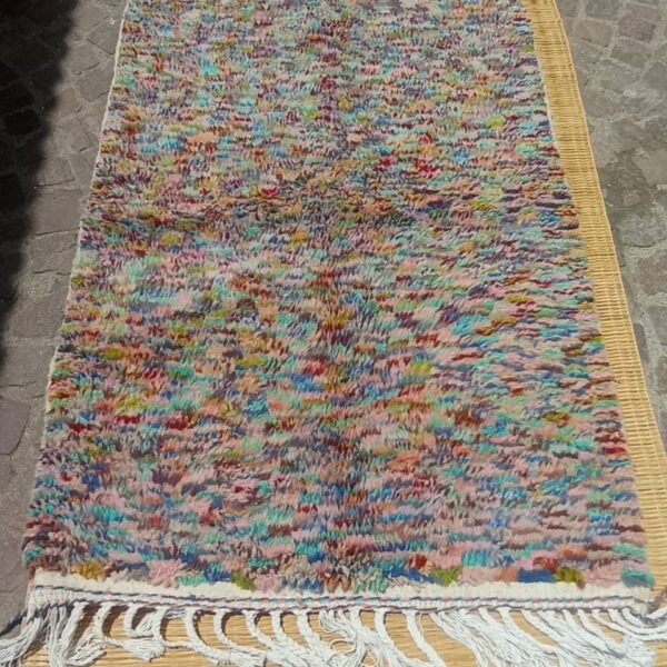 Vibrant Beni Ourain Rug – Handmade Rug 106 x 153 cm