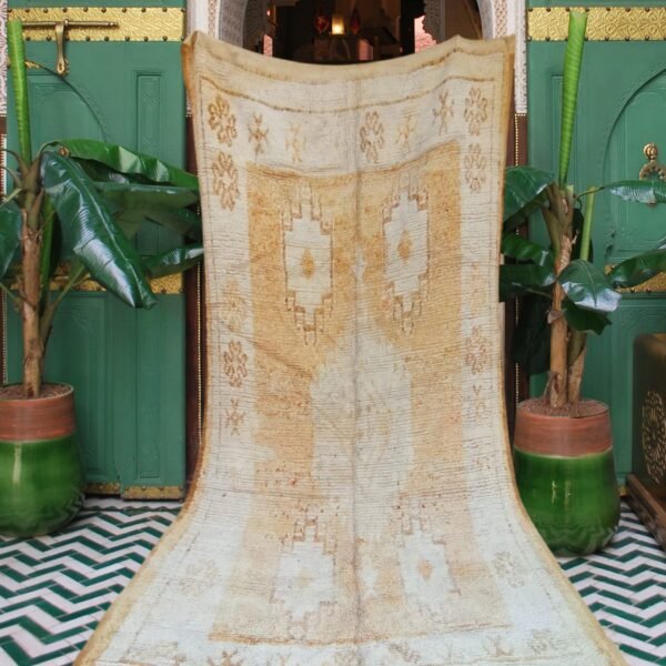 Vintage Moroccan Boujaad Rug 307cm x 152cm